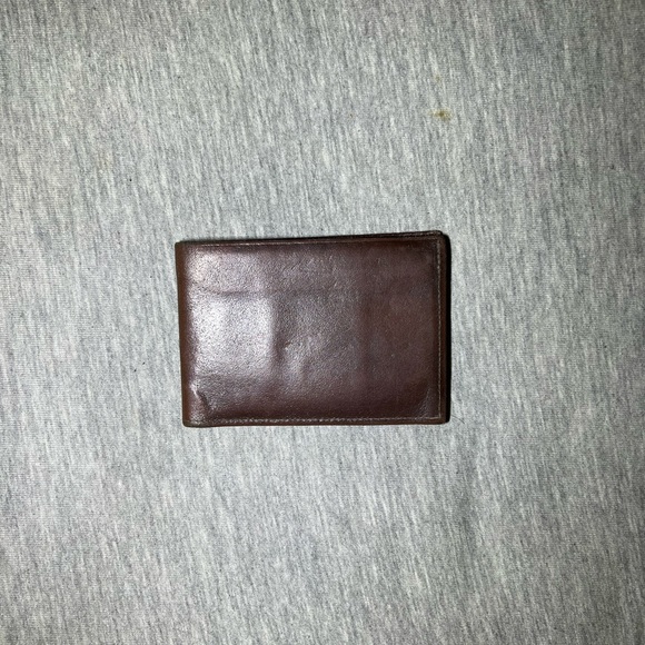 Vintage Tilley Leather Brown Wallet - Picture 1 of 6